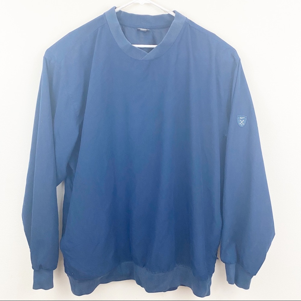 Nike Golf Navy Blue Windbreaker Pullover Size XL - Picture 1 of 4